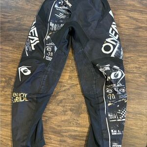 O'Neill Black Graphic Kids Bottoms
